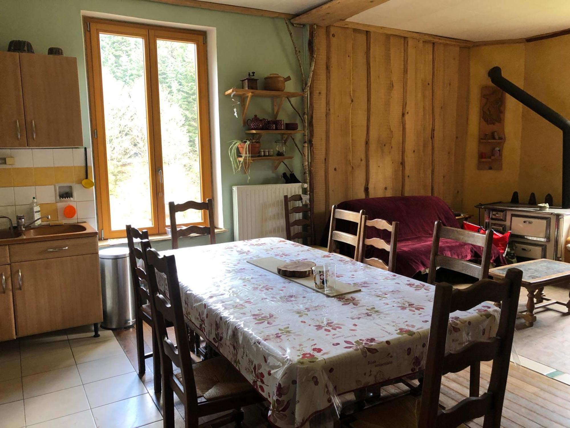 A L'Oree De Soi - Maison Forestiere De La Soie - Eco Gite, Chambres D'Hotes, Camping Au Pied Des Vosges Saint-Sauveur  Exteriör bild