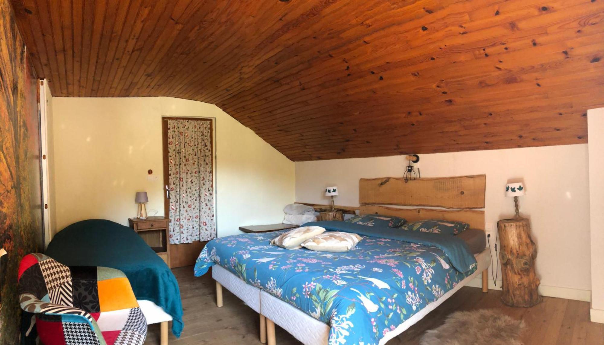 A L'Oree De Soi - Maison Forestiere De La Soie - Eco Gite, Chambres D'Hotes, Camping Au Pied Des Vosges Saint-Sauveur  Exteriör bild